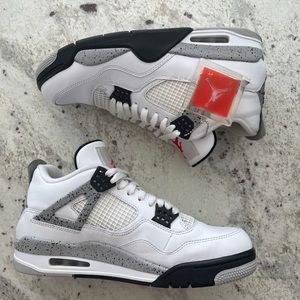 Jordan 4 White Cement